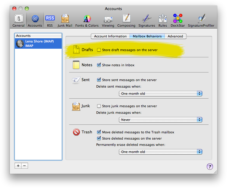 mail app for mac creates a lot of drafts on gmail app